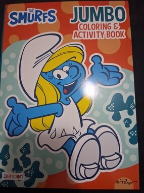 New The Smurfs Coloring & Activity Book